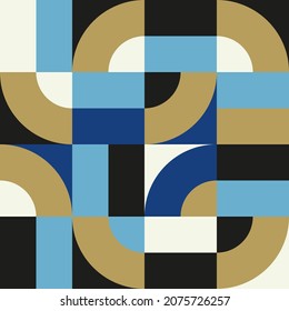 Geometry minimalist artwork poster. Abstract vector pattern design for web banner, business presentation, branding package, fabric print, wallpaper of others product