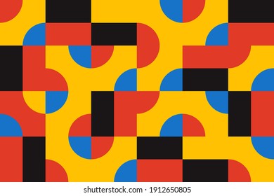 Geometry minimalist artwork poster. design for web banner, wallpaper, business presentation, fabric print. modern art scandinavian design style