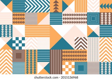 Geometry minimalist artwork poster. design for web banner, wallpaper, business presentation, fabric print