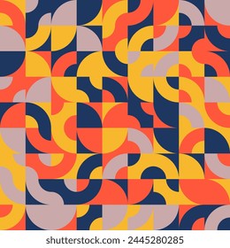 Geometry minimalist artwork poster. Design for web banner, wallpaper, business presentation, fabric print. 