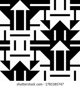 Geometry minimalistisches Kunstwerk Poster mit einfacher Form und Figur. Abstraktes Vektordesign für Web-Banner, Business-Präsentation, Firmenpaket, Print-Gewebe, Bildschirmhintergrund.
