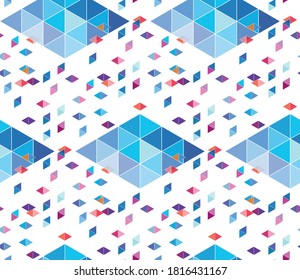 Geometry minimalist artwork poster with simple shape and figure. Abstract vector design for web banner, business presentation, brand package, fabric, print, wallpaper.