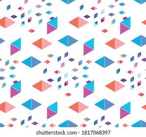Geometry minimalist artwork poster with simple shape and figure. Abstract vector design for web banner, business presentation, brand package, fabric, print, wallpaper.