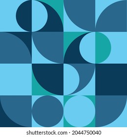 Geometry minimalist artwork poster with simple shape. Abstract vector pattern design in Scandinavian style . Suitable for for web banner, business presentation, branding package, fabric print,etc