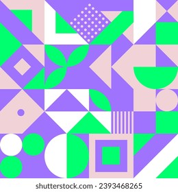 La geometría es un afiche de arte minimalista con una forma sencilla. Diseño de estilo escandinavo. El estilo moderno y luminoso. 