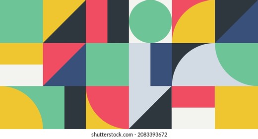Geometry minimalistic artwork. pattern design in Scandinavian style .poster with simple fashion design pattern for business presentation