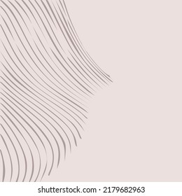 Geometry minimalistic artwork poster with lines. Abstract vector pattern design for web banner, business presentation, branding package, fabric print, wallpaper
