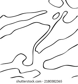 Geometry minimalistic artwork poster with lines. Abstract vector pattern design for web banner, business presentation, branding package, fabric print, wallpaper