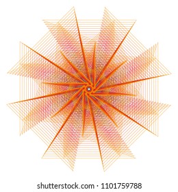 Geometry minimalistic artwork poster with simple shape and figure. Abstract vector pattern design in Scandinavian style for web banner, business presentation, branding package, fabric print, wallpaper