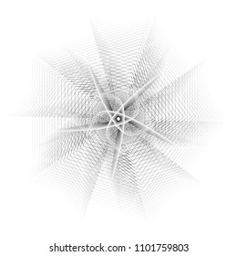Geometry minimalistic artwork poster with simple shape and figure. Abstract vector pattern design in Scandinavian style for web banner, business presentation, branding package, fabric print, wallpaper