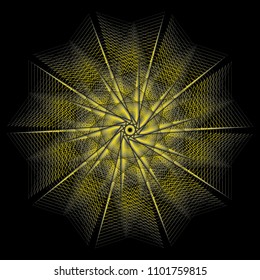 Geometry minimalistic artwork poster with simple shape and figure. Abstract vector pattern design in Scandinavian style for web banner, business presentation, branding package, fabric print, wallpaper