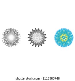 Geometry minimalistic artwork poster with simple shape and figure. Abstract vector pattern design in Scandinavian style for web banner, business presentation, branding package, fabric print, wallpaper