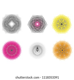 Geometry minimalistic artwork poster with simple shape and figure. Abstract vector pattern design in Scandinavian style for web banner, business presentation, branding package, fabric print, wallpaper