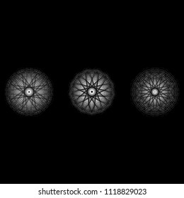 Geometry minimalistic artwork poster with simple shape and figure. Abstract vector pattern design in Scandinavian style for web banner, business presentation, branding package, fabric print, wallpaper