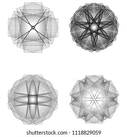 Geometry minimalistic artwork poster with simple shape and figure. Abstract vector pattern design in Scandinavian style for web banner, business presentation, branding package, fabric print, wallpaper