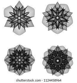 Geometry minimalistic artwork poster with simple shape and figure. Abstract vector pattern design in Scandinavian style for web banner, business presentation, branding package, fabric print, wallpaper