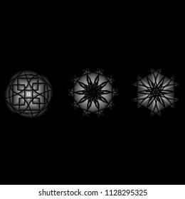 Geometry minimalistic artwork poster with simple shape and figure. Abstract vector pattern design in Scandinavian style for web banner, business presentation, branding package, fabric print, wallpaper