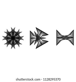 Geometry minimalistic artwork poster with simple shape and figure. Abstract vector pattern design in Scandinavian style for web banner, business presentation, branding package, fabric print, wallpaper