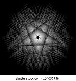 Geometry minimalistic artwork poster with simple shape and figure. Abstract vector pattern design in Scandinavian style for web banner, business presentation, branding package, fabric print, wallpaper