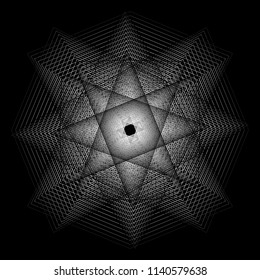 Geometry minimalistic artwork poster with simple shape and figure. Abstract vector pattern design in Scandinavian style for web banner, business presentation, branding package, fabric print, wallpaper