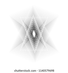 Geometry minimalistic artwork poster with simple shape and figure. Abstract vector pattern design in Scandinavian style for web banner, business presentation, branding package, fabric print, wallpaper