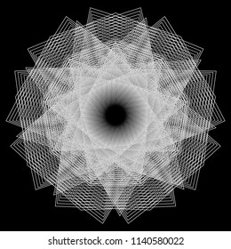 Geometry minimalistic artwork poster with simple shape and figure. Abstract vector pattern design in Scandinavian style for web banner, business presentation, branding package, fabric print, wallpaper