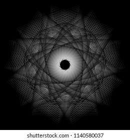 Geometry minimalistic artwork poster with simple shape and figure. Abstract vector pattern design in Scandinavian style for web banner, business presentation, branding package, fabric print, wallpaper
