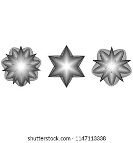 Geometry minimalistic artwork poster with simple shape and figure. Abstract vector pattern design in Scandinavian style for web banner, business presentation, branding package, fabric print, wallpaper