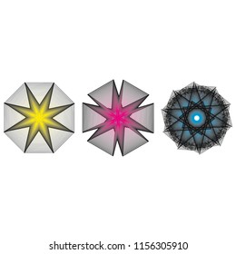 Geometry minimalistic artwork poster with simple shape and figure.