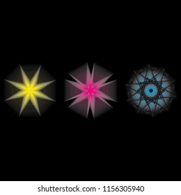 Geometry minimalistic artwork poster with simple shape and figure.