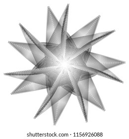 Geometry minimalistic artwork poster with simple shape and figure. Abstract vector pattern design in Scandinavian style for web banner, business presentation, branding package, fabric print, wallpaper