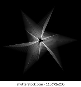 Geometry minimalistic artwork poster with simple shape and figure. Abstract vector pattern design in Scandinavian style for web banner, business presentation, branding package, fabric print, wallpaper