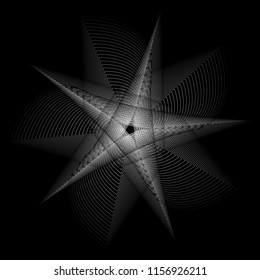 Geometry minimalistic artwork poster with simple shape and figure. Abstract vector pattern design in Scandinavian style for web banner, business presentation, branding package, fabric print, wallpaper