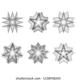 Geometry minimalistic artwork poster with simple shape and figure. Abstract vector pattern design in Scandinavian style for web banner, business presentation, branding package, fabric print, wallpaper