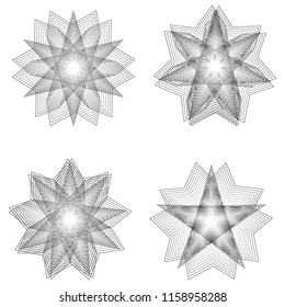 Geometry minimalistic artwork poster with simple shape and figure. Abstract vector pattern design in Scandinavian style for web banner, business presentation, branding package, fabric print, wallpaper