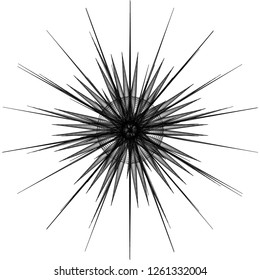 Geometry minimalistic artwork poster with simple shape and figure. Abstract vector pattern design in Scandinavian style for web banner, business presentation, branding package, fabric print, wallpaper