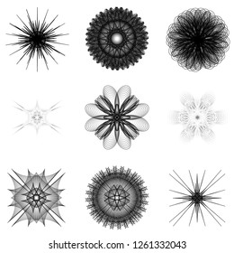 Geometry minimalistic artwork poster with simple shape and figure. Abstract vector pattern design in Scandinavian style for web banner, business presentation, branding package, fabric print, wallpaper