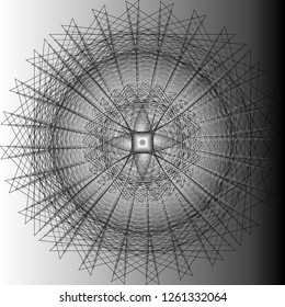Geometry minimalistic artwork poster with simple shape and figure. Abstract vector pattern design in Scandinavian style for web banner, business presentation, branding package, fabric print, wallpaper