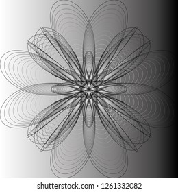 Geometry minimalistic artwork poster with simple shape and figure. Abstract vector pattern design in Scandinavian style for web banner, business presentation, branding package, fabric print, wallpaper