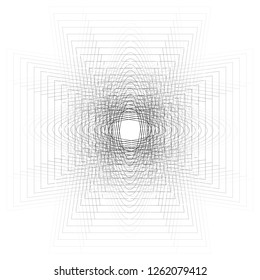 Geometry minimalistic artwork poster with simple shape and figure. Abstract vector pattern design in Scandinavian style for web banner, business presentation, branding package, fabric print, wallpaper