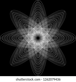 Geometry minimalistic artwork poster with simple shape and figure. Abstract vector pattern design in Scandinavian style for web banner, business presentation, branding package, fabric print, wallpaper