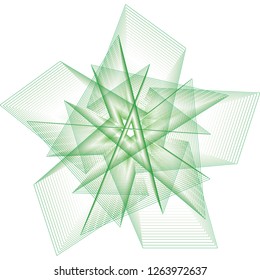 Geometry minimalistic artwork poster with simple shape and figure. Abstract vector pattern design in Scandinavian style for web banner, business presentation, branding package, fabric print, wallpaper