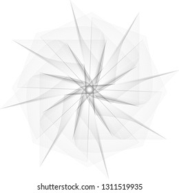 Geometry minimalistic artwork poster with simple shape and figure. Abstract vector pattern design in Scandinavian style for web banner, business presentation, branding package, fabric print, wallpaper