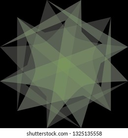 Geometry minimalistic artwork poster with simple shape and figure. Abstract vector pattern design in Scandinavian style for web banner, business presentation, branding package, fabric print, wallpaper