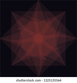 Geometry minimalistic artwork poster with simple shape and figure. Abstract vector pattern design in Scandinavian style for web banner, business presentation, branding package, fabric print, wallpaper