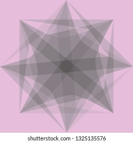 Geometry minimalistic artwork poster with simple shape and figure. Abstract vector pattern design in Scandinavian style for web banner, business presentation, branding package, fabric print, wallpaper