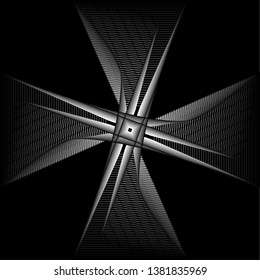 Geometry minimalistic artwork poster with simple shape and figure. Abstract vector pattern design in Scandinavian style for web banner, business presentation, branding package, fabric print, wallpaper