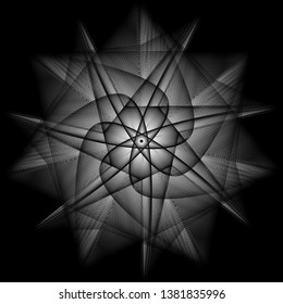 Geometry minimalistic artwork poster with simple shape and figure. Abstract vector pattern design in Scandinavian style for web banner, business presentation, branding package, fabric print, wallpaper