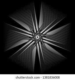 Geometry minimalistic artwork poster with simple shape and figure. Abstract vector pattern design in Scandinavian style for web banner, business presentation, branding package, fabric print, wallpaper