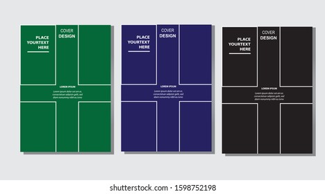 Geometry minimalistic artwork poster with simple shape and figure. Abstract vector pattern design in Scandinavian style for web banner,